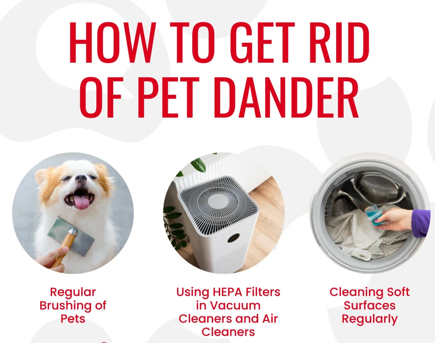 Complete allergen reduction strategy